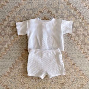 Two piece Paty outfit.